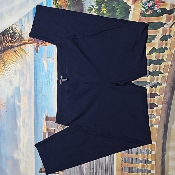 Eileen Fisher Blue Pants Leggings Size Medium - Picture 1 of 5